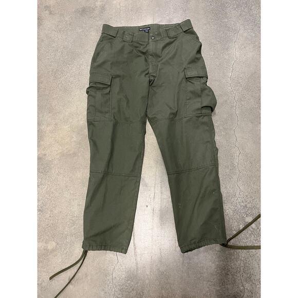 5.11 Tactical 74280 Men's  Taclite TDU Pants Green XL Long - Picture 1 of 4